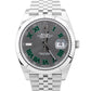 BRAND NEW 2024 PAPERS Rolex DateJust 41 Wimbledon Fluted Jubilee 126334 B+P