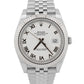 2023 Rolex DateJust 41 126334 White Roman 18K Gold Steel Jubilee 41mm Box Papers