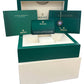 2021 PAPERS Rolex DateJust 41 WHITE ROMAN 18K Gold 41mm JUBILEE 126334 Watch BOX