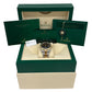 2021 PAPERS Rolex DateJust 41 BLACK 18K Gold Steel OYSTER 41mm 126333 Watch BOX