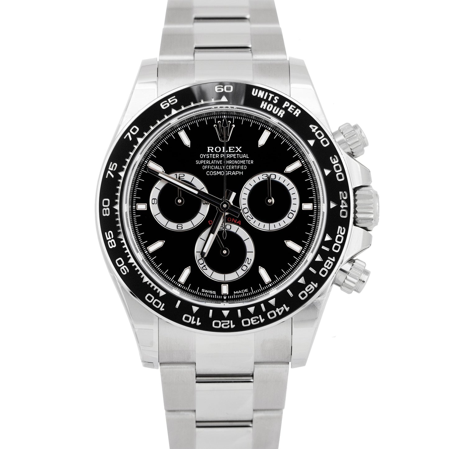 BRAND NEW 2024 Rolex Daytona Cosmograph Black 40mm Steel Watch 126500 LN B+P