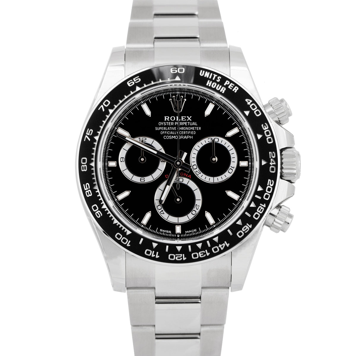 New Sept. 2026 Rolex Daytona Cosmograph 126500 LN Black 40mm Watch Box Papers