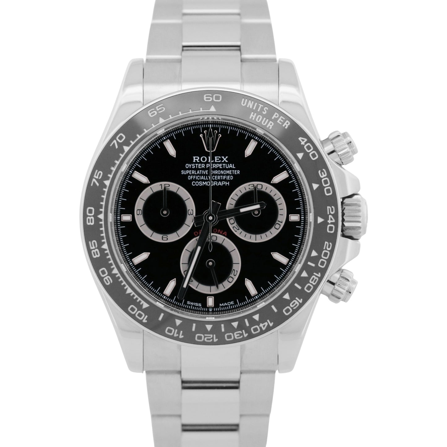 2026 RSC Rolex Daytona Cosmograph BLACK Ceramic Stainless 40mm 126500 LN BOX