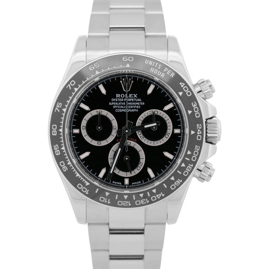 2026 RSC Rolex Daytona Cosmograph BLACK Ceramic Stainless 40mm 126500 LN BOX