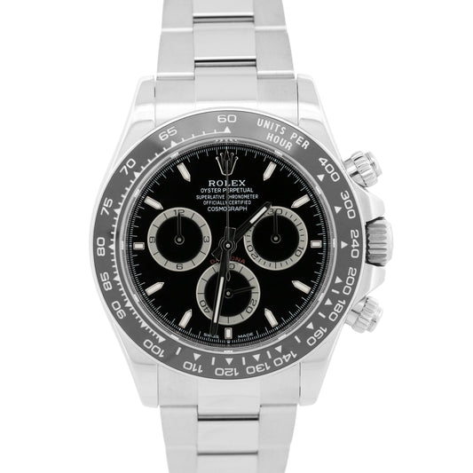 NEW MAY 2026 Rolex Daytona Cosmograph Steel BLACK Ceramic 40mm 126500 LN BOX