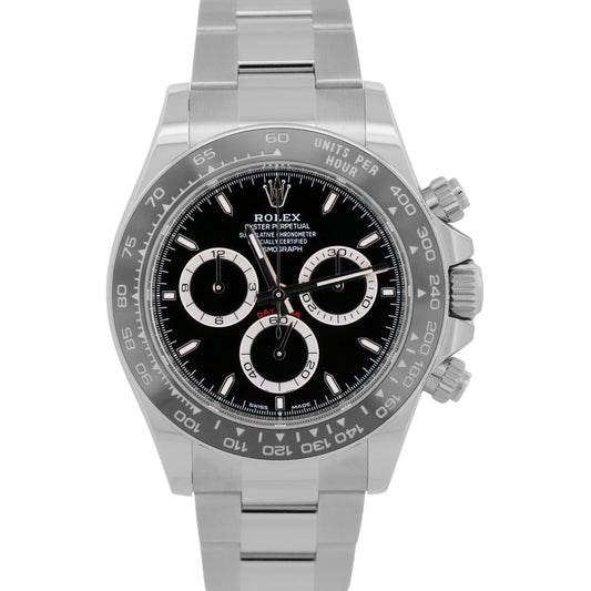 NEW JULY 2026 PAPERS Rolex Daytona Cosmograph BLACK Ceramic 40mm 126500 LN BOX