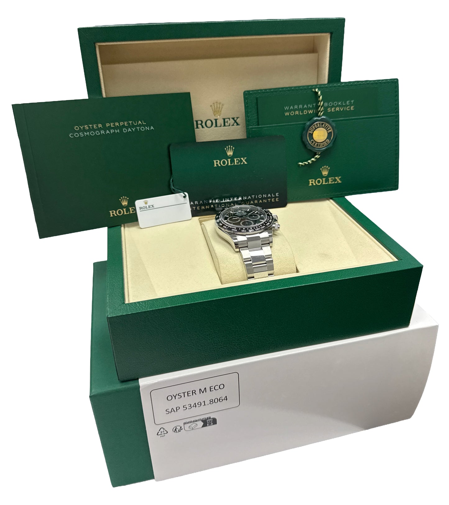NEW MAY 2026 Rolex Daytona Cosmograph Steel BLACK Ceramic 40mm 126500 LN BOX