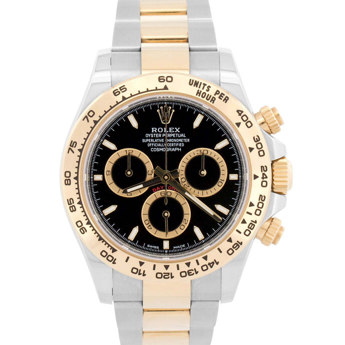 2024 Rolex Daytona Cosmograph 126503 Black Two-Tone 18K Steel 40mm Box Papers