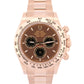 2025 PAPERS Rolex Daytona CHOCOLATE Brown 40mm 18K Rose Gold 40mm 126505 BOX