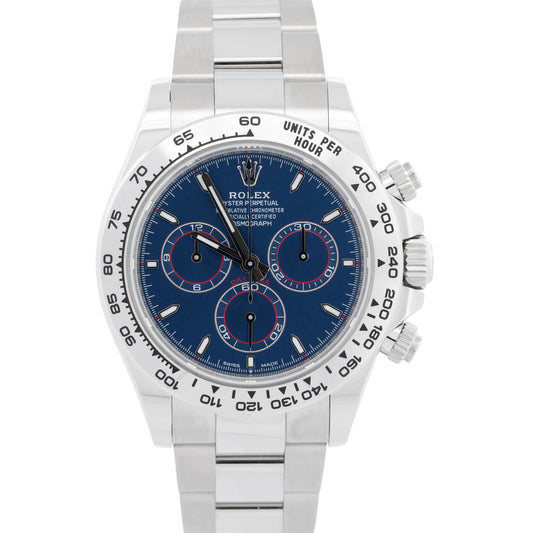 UNWORN SEPT 2025 PAPERS Rolex Daytona Cosmograph BLUE 18K 40mm 126509 Watch BOX