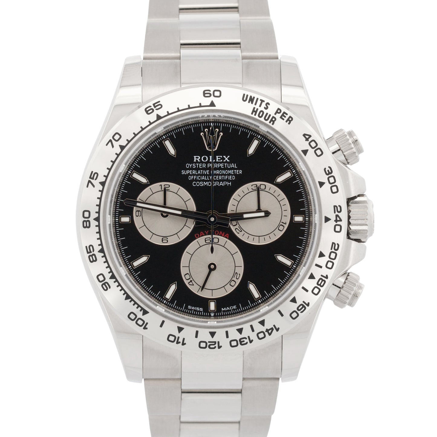 UNPOLISHED 2024 PAPERS Rolex Daytona Cosmograph BLACK 18K Gold 40mm 126509 BOX