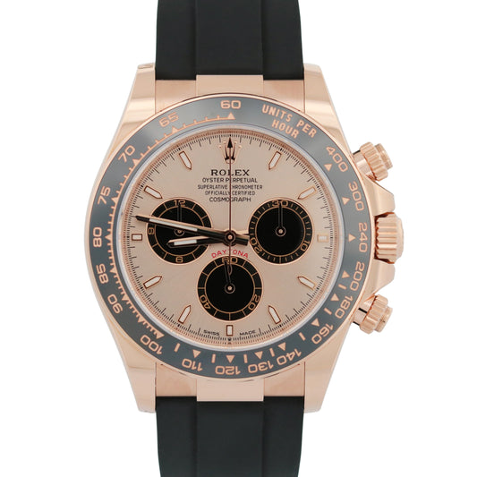 NEW UNWORN PAPERS Rolex Daytona Cosmograph 18K SUNDUST Oysterflex 126515 BOX