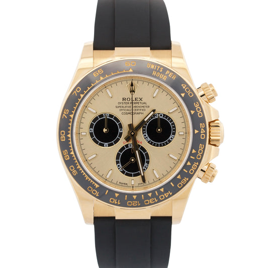 2024 PAPERS Rolex Daytona Oysterflex PIKACHU YML 18K Yellow Gold 126518 LN BOX