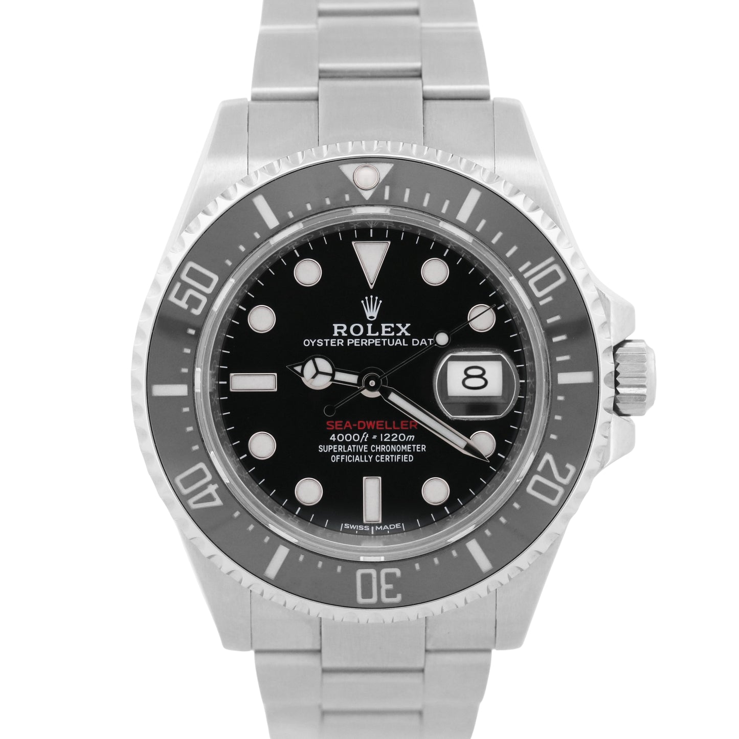 2024 CPO PAPERS Rolex Sea-Dweller Black Stainless 43mm MK1 Dive 126600 Watch BOX