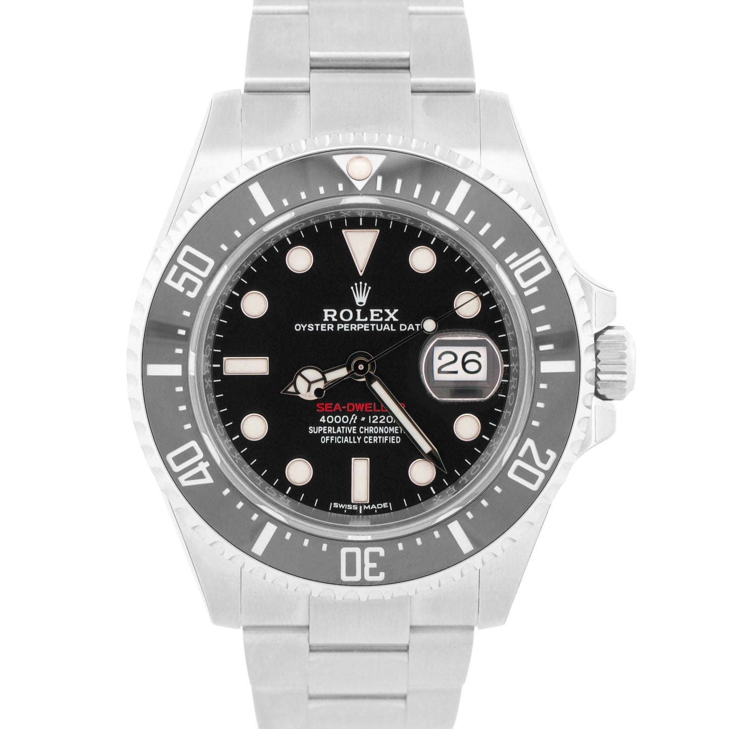 NOS STICKERED PAPERS Rolex Sea-Dweller 50th-Anniversary BLACK 43mm 126600 BOX