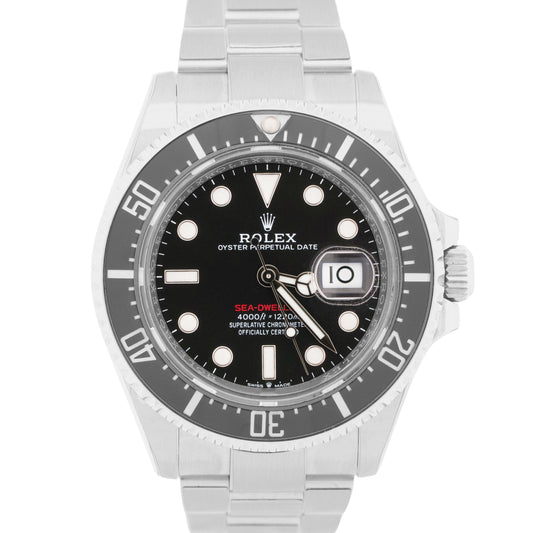2023 PAPERS Rolex Sea-Dweller 50th-Anniversary Red Black 43mm MK2 126600 BOX