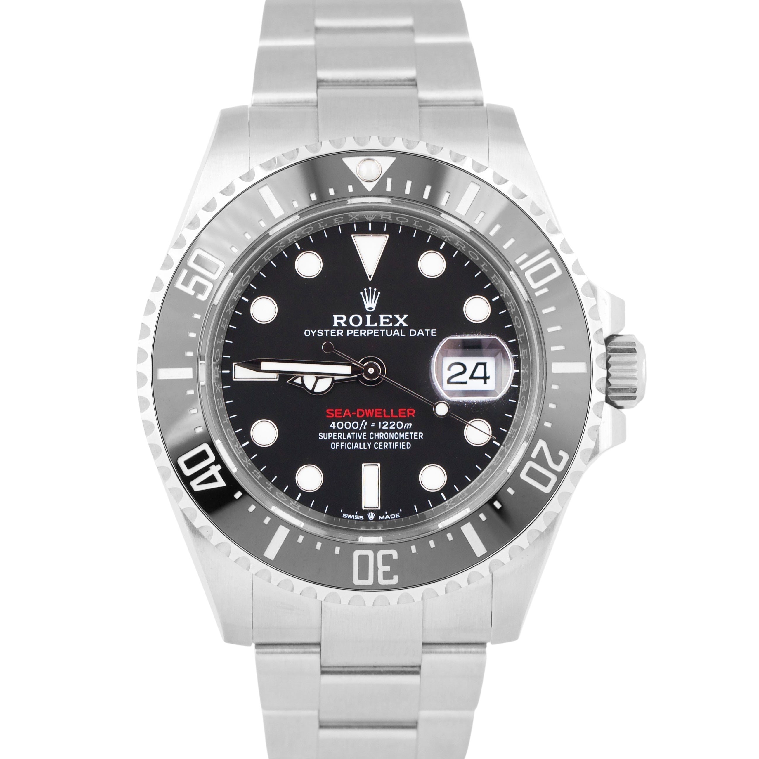 Rolex sea dweller red hotsell 50th anniversary