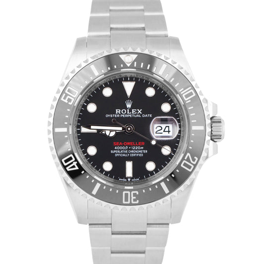 MINT Rolex Sea-Dweller Red 50th Anniversary Stainless Steel 43mm MK2 126600