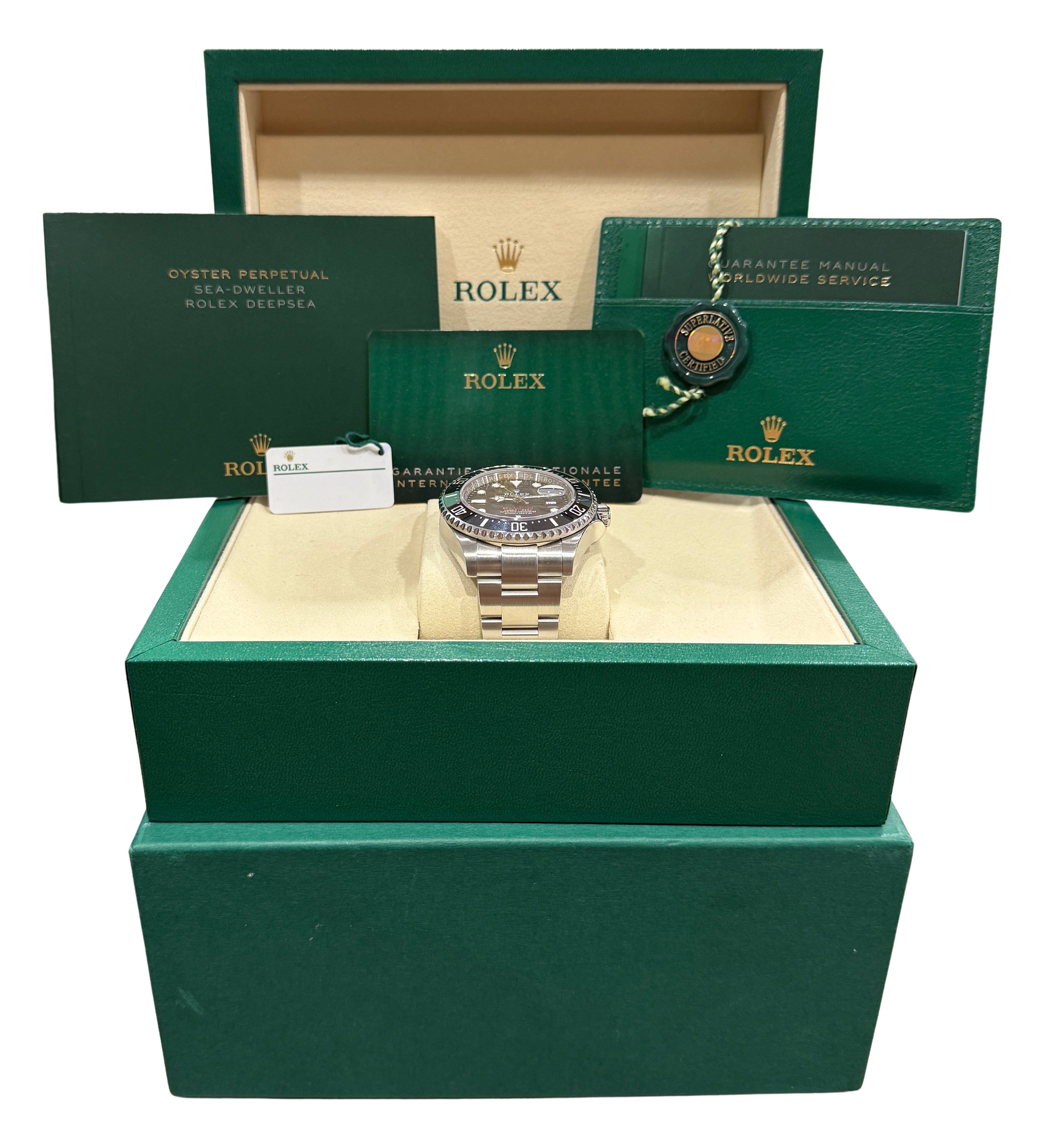 2025 Rolex Sea-Dweller 50th-Anniversary 126600 Black Red Steel