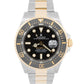 2021 PAPERS Rolex Sea-Dweller 43mm BLACK Two-Tone 18K Gold Steel 126603 BOX