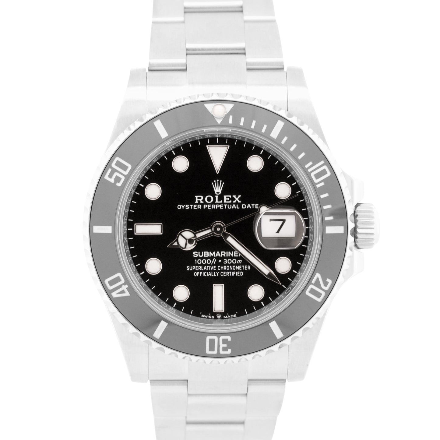 2023 PAPERS Rolex Submariner Date 41 BLACK Ceramic 41mm Steel 126610 LN BOX