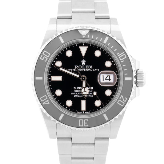 2023 PAPERS Rolex Submariner Date 41 BLACK 126610 LN Ceramic Steel 41mm BOX