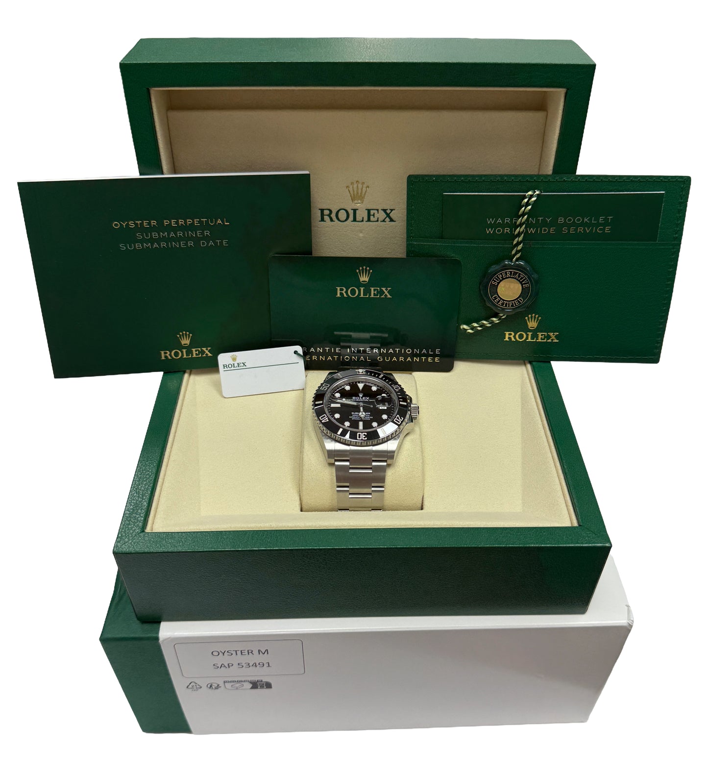 NEW JULY 2026 Rolex Submariner 41mm Date Stainless Steel Ceramic 126610 LN BOX