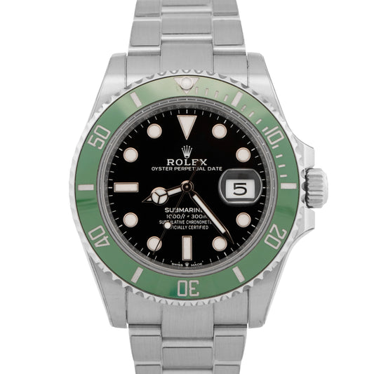 2024 PAPERS Rolex Submariner Date KERMIT Green Steel 41mm 126610 LV Watch BOX