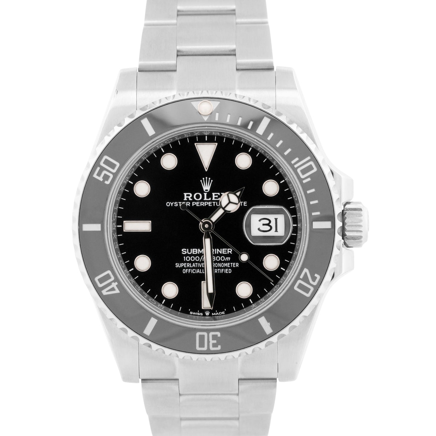 2023 PAPERS Rolex Submariner 41mm BLACK Stainless Steel Ceramic 126610 LN BOX