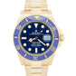 2024 PAPERS Rolex Submariner Date 41 BLUE 18K Yellow Gold 41mm 126618 LB BOX