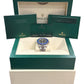 2023 PAPERS Rolex Submariner Date 41 BLUEBERRY 18K White Gold Blue 126619 LB BOX