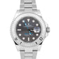 PAPERS Rolex Yacht-Master 40mm Dark Rhodium 126622 Stainless Steel Date B+P