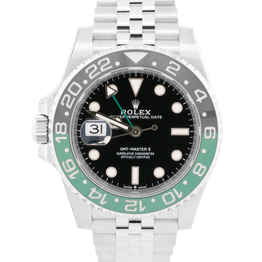 NEW APRIL 2026 PAPERS Rolex GMT-Master II SPRITE Green JUBILEE 126720 VTNR BOX