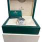 2022 PAPERS Rolex Air-King 40mm Green BLACK Stainless Steel Watch 126900 BOX