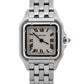 Ladies Cartier Panthere 1320 W25033P5 Stainless Quartz 22mm White Roman Watch