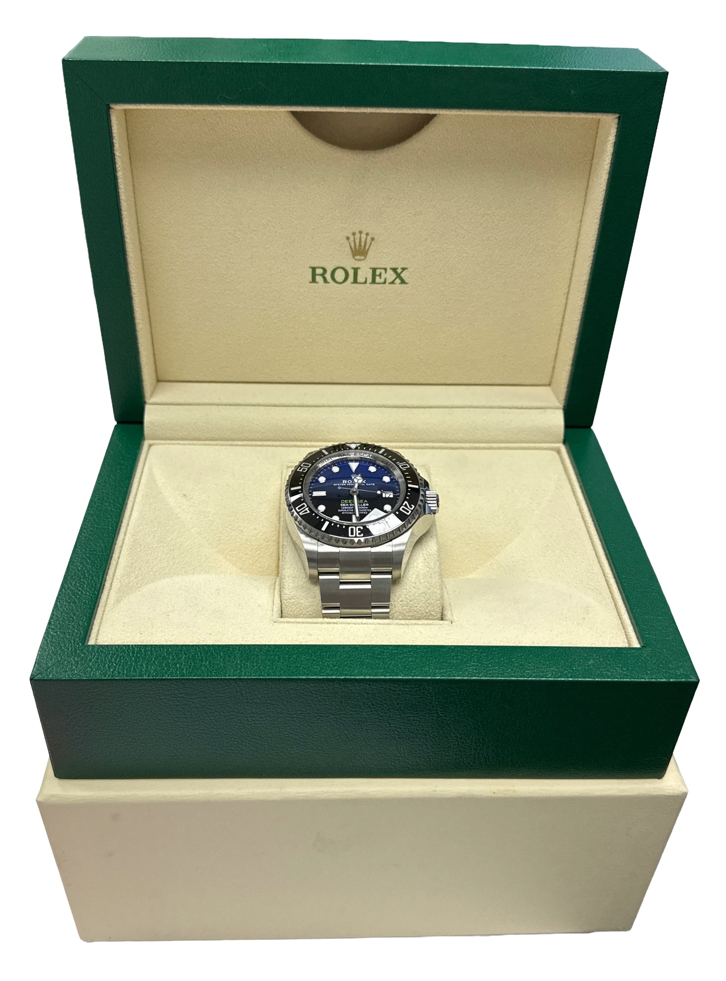 Rolex Sea-Dweller Deepsea JAMES CAMERON Blue Black CERAMIC 44mm 136660 BOX