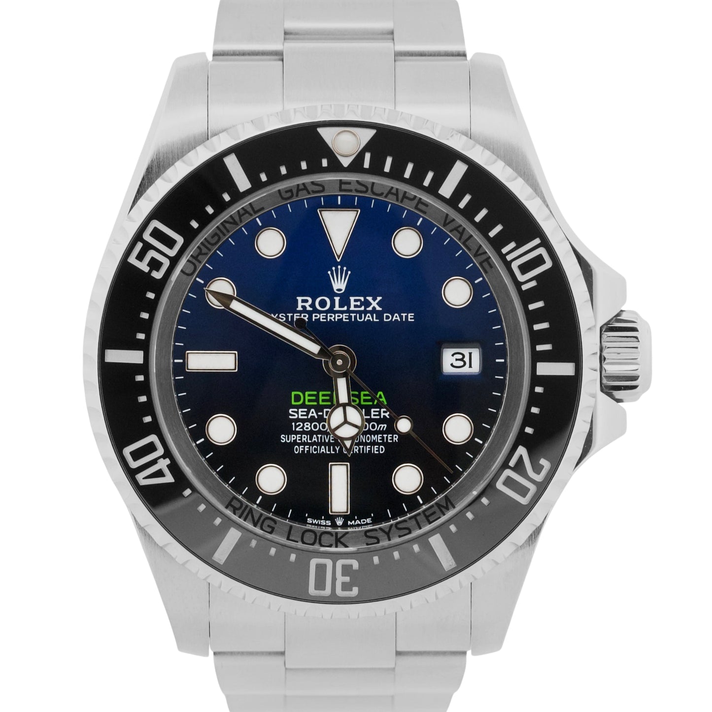 2024 Rolex Sea-Dweller Deepsea 136660 James Cameron Blue 44mm Watch Box Papers