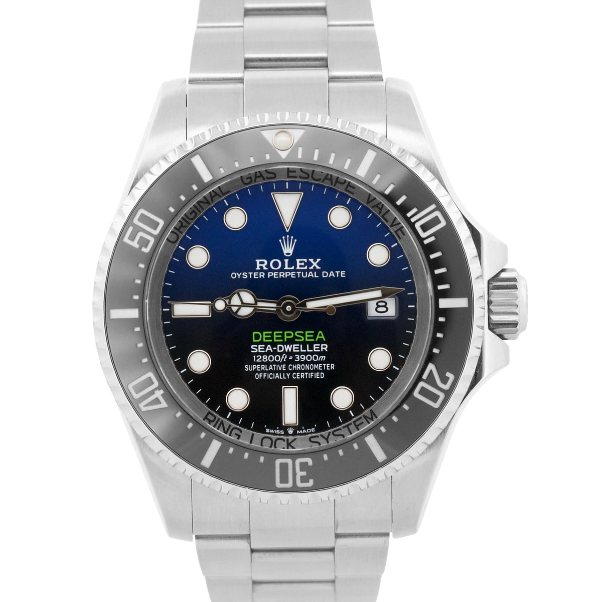 2026 RSC Rolex Sea-Dweller Deepsea 136660 James Cameron Blue 44mm Box Papers