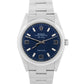 UNPOLISHED Rolex Oyster Perpetual Air-King BLUE Steel OYSTER 34mm 14000 Watch