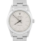 PAPERS 1997 Rolex Oyster Perpetual Air-King SILVER Steel OYSTER 34mm 14000 BOX