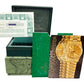 PAPERS Rolex Oyster Perpetual Air-King BLUE 34mm JUBILEE Stainless 14000 BOX