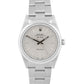 2004 PAPERS Rolex Oyster Perpetual Air-King SILVER Oyster 34mm Steel 14000M BOX