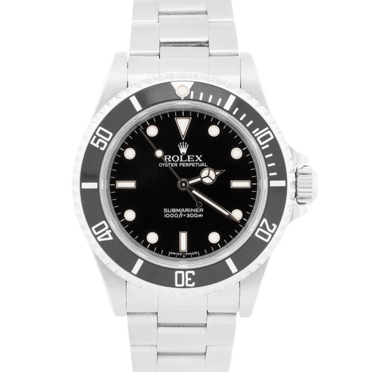 Rolex Submariner No-Date BLACK Stainless Steel Oyster Automatic 40mm 14060M