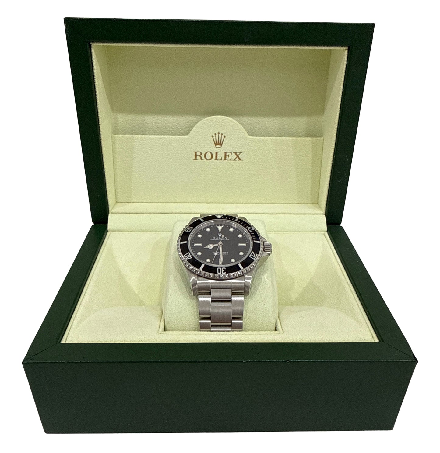Rolex Submariner No-Date BLACK Stainless Steel Dive Automatic 40mm 14060M BOX