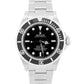 Rolex Submariner No-Date BLACK 4-Line Stainless Steel REHAUT 40mm Watch 14060