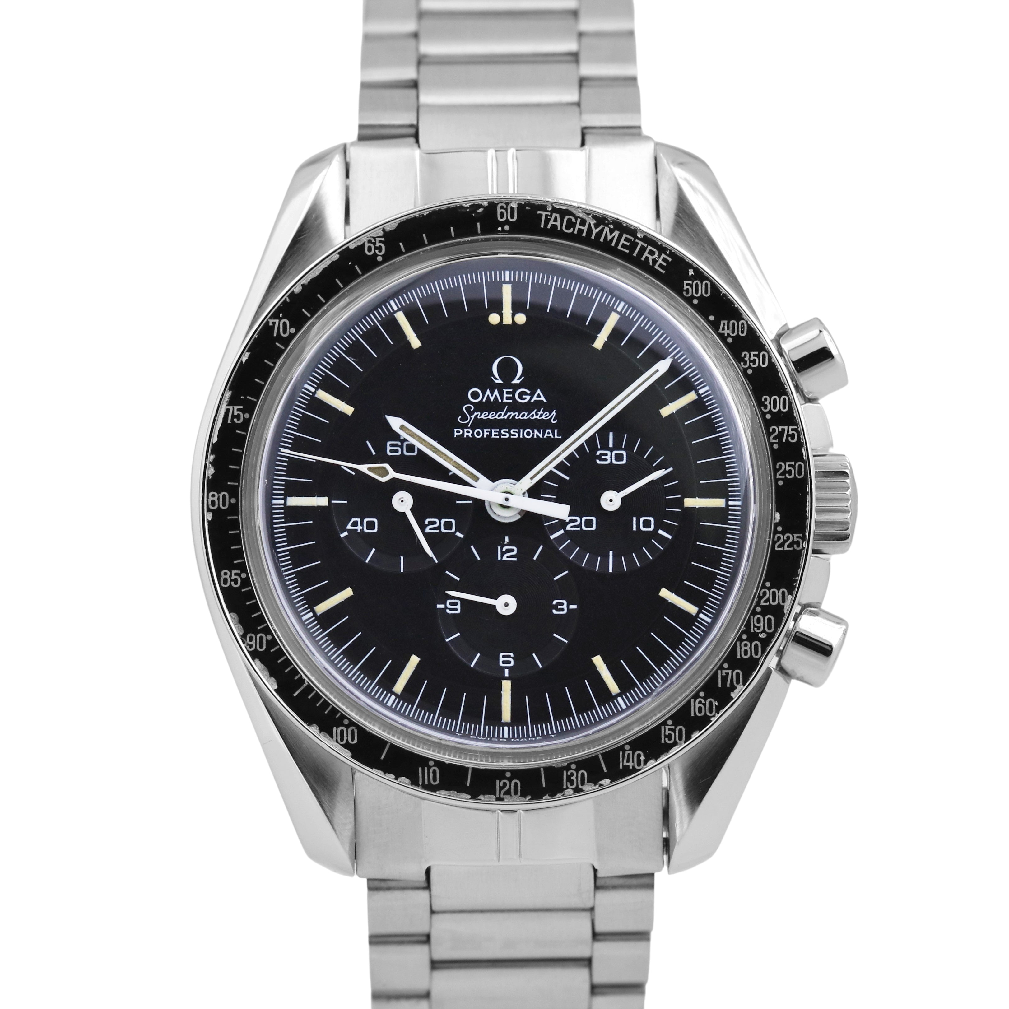 Omega Speedmaster Professional STRAIGHT WRITING 42mm Steel Moon