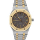 Audemars Piguet Royal Oak 36mm 18K Yellow Gold Steel Gray Date 14790SA Watch