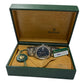 Rolex Oyster Perpetual Date BLUE 34mm ENGINE-TURNED Steel Oyster Watch 15000 BOX