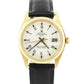 VINTAGE Rolex Oyster Perpetual Date 34mm WHITE BUCKLEY 18K Yellow Gold 1503