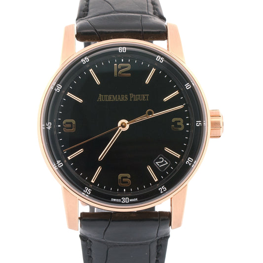PAPERS Audemars Piguet Code 11.59 BLACK 18K Gold 41mm 15210OR.OO.A002KB.01 BOX